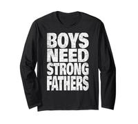 Strong Christian Father Traditional American Values Heritage Long Sleeve T-Shirt