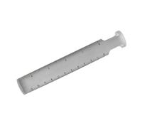 Strong Clear Acrylic Scale Rulers 2X Enlargement 159mm Ideal for Fine Work in Various Fields Including Education & Art Double Scale Clear Acrylic