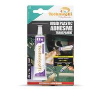 STRONG CLEAR ADHESIVE GLUE FOR HARD PLASTIC ABS TR EVA PERSPEX ACRYLIC GLASS NEW