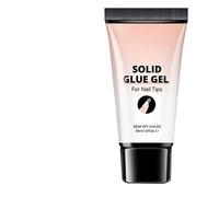 Strong Clear Nail Gel - 30ml Solid Acrylic Tips, Sculpting Non-Stick Adhesive Bonding | Perfect for Women Girl Home Salon DIY Art Crafting Design Durable Long-Lasting Creative Stylish Professional