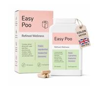 Strong Colon Cleanse Detox - Fast Acting Herbal Laxatives for Constipation Relief for Adults - Natural Stool Softener | UK Made with Glucomannan & Aloe Vera