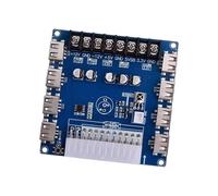 Strong Computer Power Supply Extension with 8 USB Charging Specks & Removable Linkage Simple Installation for Devices Multi Output Power Link