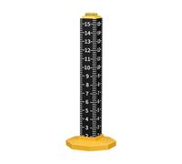 Strong Construction Leveling Instrument with Alloy ABS Design Ergonomic Leveling Tool for Accuracy Measurements Equal Height Ruler Ruler Tool Floor Height Measuring Equal with Floor