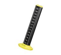 Strong Construction Leveling Instrument with Alloy ABS Design Ergonomic Leveling Tool for Accuracy Measurements Equal Height Ruler Ruler Tool Floor Height Measuring Equal with Floor