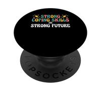 Strong Coping Skills Strong Future School Counselor PopSockets Adhesive PopGrip