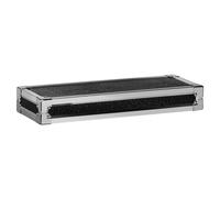 Strong Crocodile Leather Small Wall Shelf, Textured MDF Build Hanging Shelves, Mirrored Stylish Wall Shelf Premier Housewares Black One Size