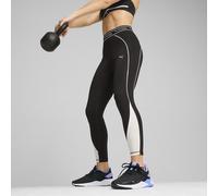 Strong Cropped Gym Leggings Black