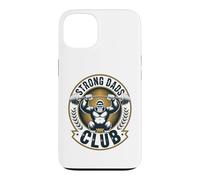 Strong Dads Club Fathers Day Weightlifting Gym Exercise Case for iPhone 13