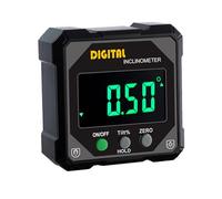 Strong Digital Inclinometer Tool Multifunction Digital Angles Gauges for Precisions Measurement in Welding & Carpentry Construction Accessory