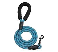 Strong Dog Leash Pet Leashes Reflective For Big Small Medium Drag Pull Tow Golden Retriever for All Breeds(Light Blue,0.6cm 1.5M)