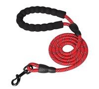 Strong Dog Leash Reflective Pet Leashes Long Lanyard Walking Traction Rope for Puppy Small Medium Large Big Dogs(Red,1.0 x 200cm)
