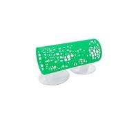 Strong Dog Toys Fish Toys Tunnel Black Small Hole Hollow Fish Safer For Guppies Aquarium Tank Accessories Decorations Hideout Tube Soft Dog (B, 10x5cm)