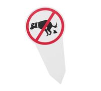 Strong Dog Walking Alert Board Two Partial Observability Thin Substance Reserves Footpaths PVC Spume Dog Walking Board