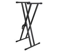 Strong Double Cross Keyboard Stand with Locking Mechanism