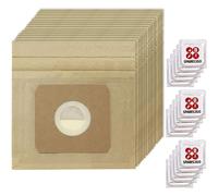 Strong Dust Bags for TESCO VC010 315C Vacuum Cleaner (Pack of 15) + 15 Freshener Tabs