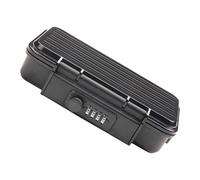 Strong Easy Carry Locking Box 4 Digit Combination Not Theft Safe Tamper Proof Easy Carry Safe for Travel Gym Dorm Storag Not Theft Small Box