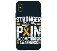 Strong Endometriosis Warrior Endo Awareness Case for iPhone X/XS