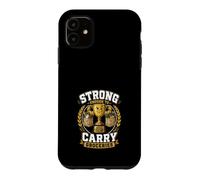 Strong Enough to Carry Groceries Funny Case for iPhone 11