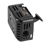 Strong Exhaust Muffler,Wear Deformation Exhaust Pipe Muffler Engine Silencer Gas Pressure Washer with Iron for 2kw/3kw/168f / 170f Gasoline Engine Accessory