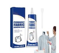 Strong Fabric Glue - Fabric Glue For Clothes | Waterproof Glue Fabric Adhesives | Material Glue For Fabric | Fabric Repair Permanent Bond Glue | Fabric Glue For Scout Badges | Sewing Glue For Clothing