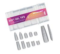 Strong Faux Nails With Guide Lines Quick Application Fake Nails Lightweight & For Busy Women Daily Use Natural Looking Nail Tips