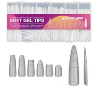 Strong Faux Nails With Guide Lines Quick Application Fake Nails Lightweight & For Busy Women Daily Use Natural Looking Nail Tips