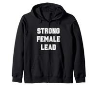 Strong Female Lead Women Leadership Zip Hoodie