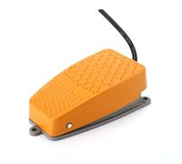 Strong Foot Switches Not Slip Rubber Base Long Power Cord Foot Operated Electrical Switches For Equipment Control Strong And Metal Pedal