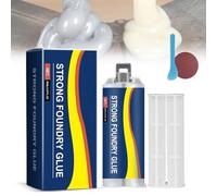 Strong Foundry Glue,Enhanced Metal Repair Adhesive, High Temperature Resistant Casting Glue, Heavy Duty Magic Welding Gel for Cracks, Defects, and Surface Repairs (1)
