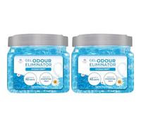 Strong Gel Air Freshener | (Pack of 2) Ocean Drift Air Fresheners for Home, Bathrooms, and Cars | Lasts 90 Days for Improved Home Fragrance | Essential Oil Odour Eliminator Gel by Perfa