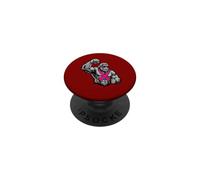 Strong Gorilla Pink Ribbon Awareness Graphic PopSockets Adhesive PopGrip