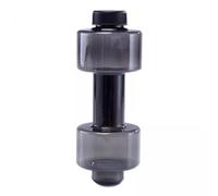 Strong Grip Dumbbells Set - 5kg Weights, Matte Black Finish, Non-Slip Grip, Home Gym Equipment, Strength Training- 2 Pcs