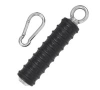 Strong Gym Handle, Push Down Cable, 1.37x5.11 Inches Workout Handle with Anti Slip Grip, Stainless Steel Exercise Puller, Fitness Grippper with Rubber, Strength Training Tool for Men and Women