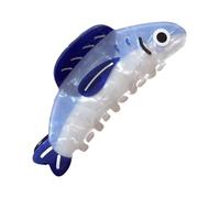 Strong Hair Clips - Portable Hair Clip in Fish Shape, Portable Hair Part Clip | For Collecting Shapes and Turning Hair Both for Travel, Shopping, Girls, Women, Holiday, Party and Work