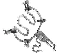 Strong Hand Tools, The Python Pipe Alignment Chain Pliers, Stainless Steel Contacts, Nickel Plated Tools, PCA2048