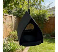Strong Hanging Bird Feeder Built from forPLA Material for Resilience Against Environmental Stressors in Residential Outdoor Feeding Zones (yellow)