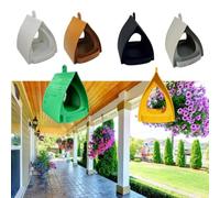 Strong Hanging Bird Feeder Built from forPLA Material for Resilience Against Environmental Stressors in Residential Outdoor Feeding Zones (brown)