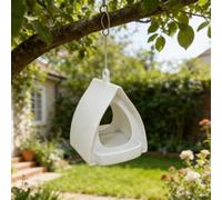 Strong Hanging Bird Feeder Built from forPLA Material for Resilience Against Environmental Stressors in Residential Outdoor Feeding Zones (green)