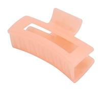 Strong Hold Hair Clip, Bright Color Hair Claw Clip Firm Stable for Family Gathering for Women Girls for Festival Party(Coral Orange)