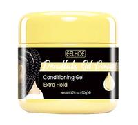 Strong Hold Pomade, Strong Hold Pomade for Men, Gel For Braids, Hair Shine Wax, Natural Ingredients, 50 g, Quick Drying Hair Styling Cream, Strong Hold Hair Pomade for Men and Women