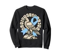 Strong Husband Viking Norse Raven - Fight Prostate Cancer Sweatshirt