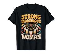 Strong Indigenous Woman Indigenous Native Pride T-Shirt