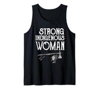Strong Indigenous Woman Native American Indian Tank Top