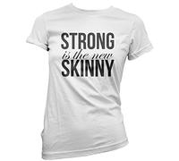 Strong is The New Skinny Women's T-Shirt - White 12