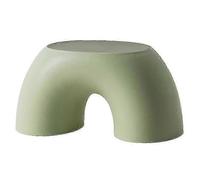 Strong Kids Foot Stool Non-Slip Rainbow Bench Home Use Green