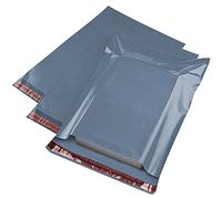 Strong Large Grey Mailing Postal Postage Bags 14 x 19 Packaging Mailers, iSOUL [Use in Parcel, Delivery, Shipping, Mail, Package] [Plastic Envelopes] Grey 100 Pack