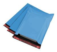 Strong Large Mailing Postal Postage Bags 10 x 14 Packaging Mailers, iSOUL [Use in Parcel, Delivery, Shipping, Mail, Package] [Plastic Envelopes] Blue 100 Pack