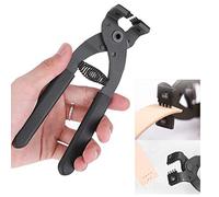 Strong Leather Holding Sew Hole Punch Tool Pliers Clamp for Leather Strap Belt Saddle (4 Prong)