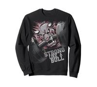 Strong Like A Bull Powerlifting Bodybuilding Sweatshirt
