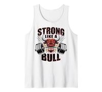 Strong Like A Bull Powerlifting Bodybuilding Tank Top
